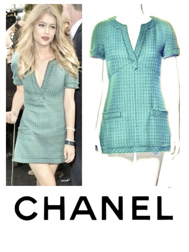 Chanel 2013 green tweed - 5k,