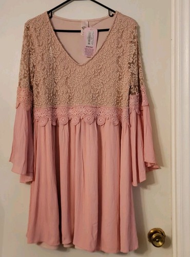 Boho pheasants dress top - boho, pink