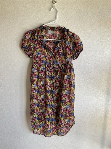 Signed floral dress girls - floral,